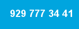 929 777 34 41 929 777 34 41